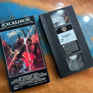Vintage Excalibur VHS 1991 Movie